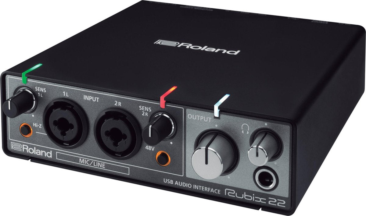 Audio Interface Roland Rubix22 Incl. Software Monitor-Controlling
