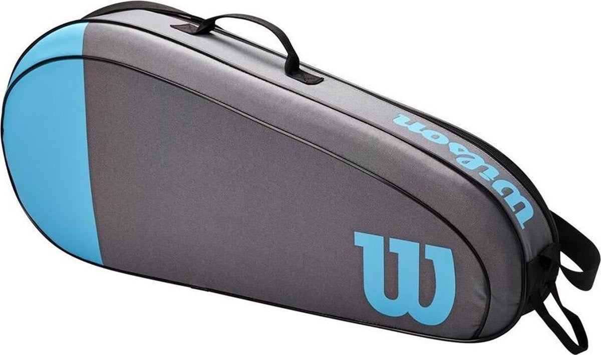 Wilson Team tennistas 3 rackets grijs/blauw