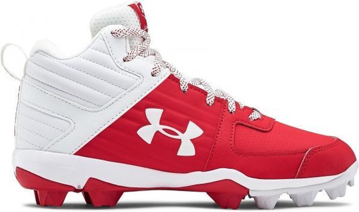 Under Armour Leadoff RM Mid kinderen - rood - maat 36