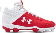 Under Armour Leadoff RM Mid kinderen - rood - maat 36