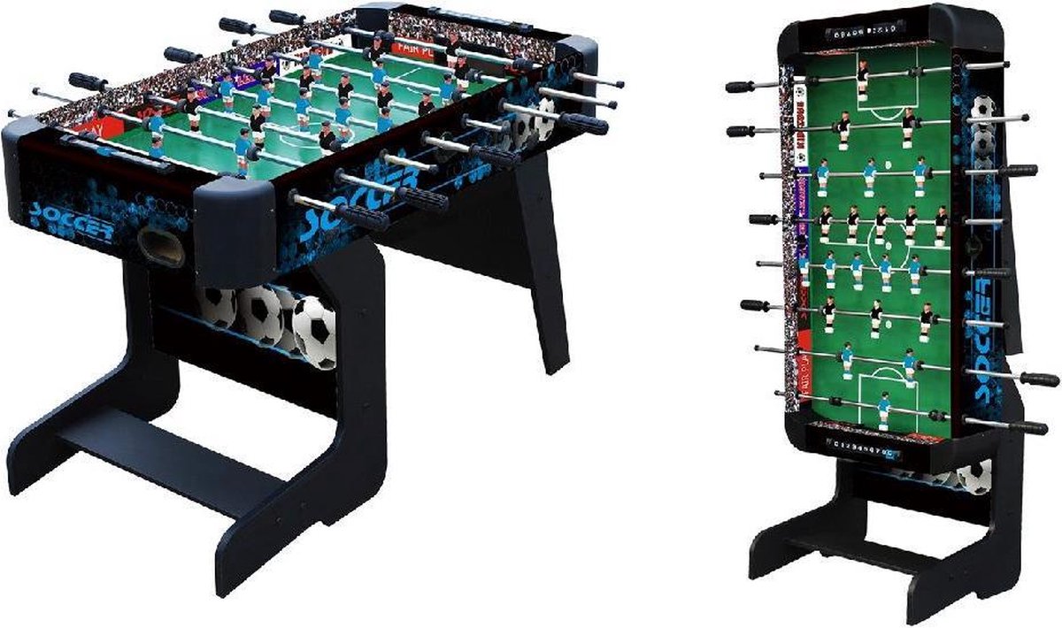 Voetbaltafel 119x61x78cm Kantelbaar