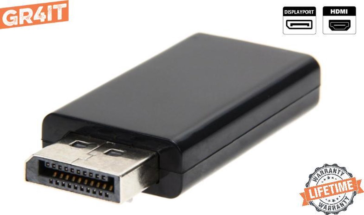 DisplayPort naar HDMI adapter (1080P)