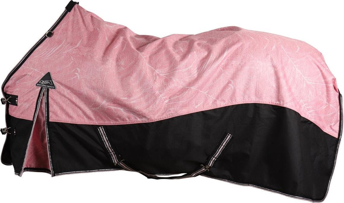 Qhp Deken  Turnout 0 Gr - Light Pink - 205 Cm