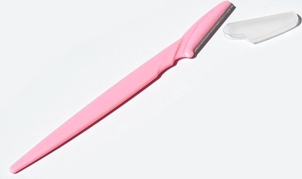 Scheermesjes Gezicht - Scheermes Intieme Streek - Scheermes Lippen - Scheermes Wenkbrauw - Wenkbrauw Trimmer - Wenkbrauw Epileren - Pijnloos gezichtshaar verwijderen - Roze