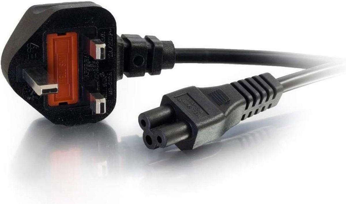 C2G Laptop Power Cord - Power cable (250 VAC) - BS 1363 (M)