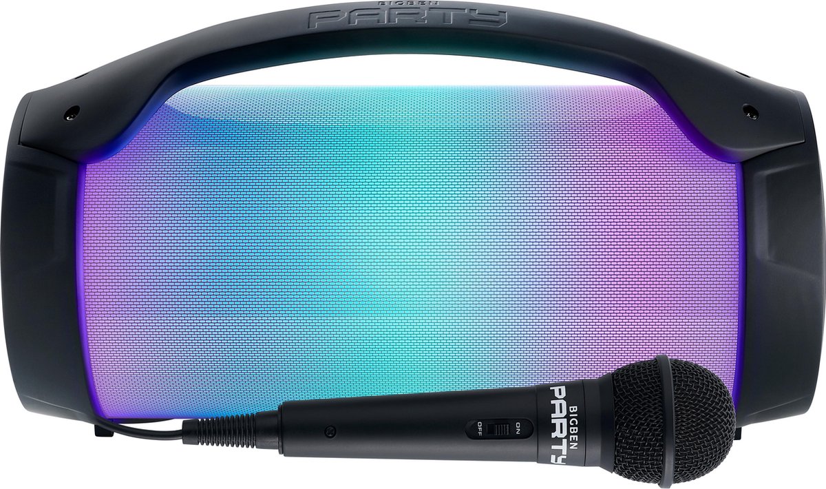 Bigben PARTYBTLITE Zwart - Bluetooth Party Speaker