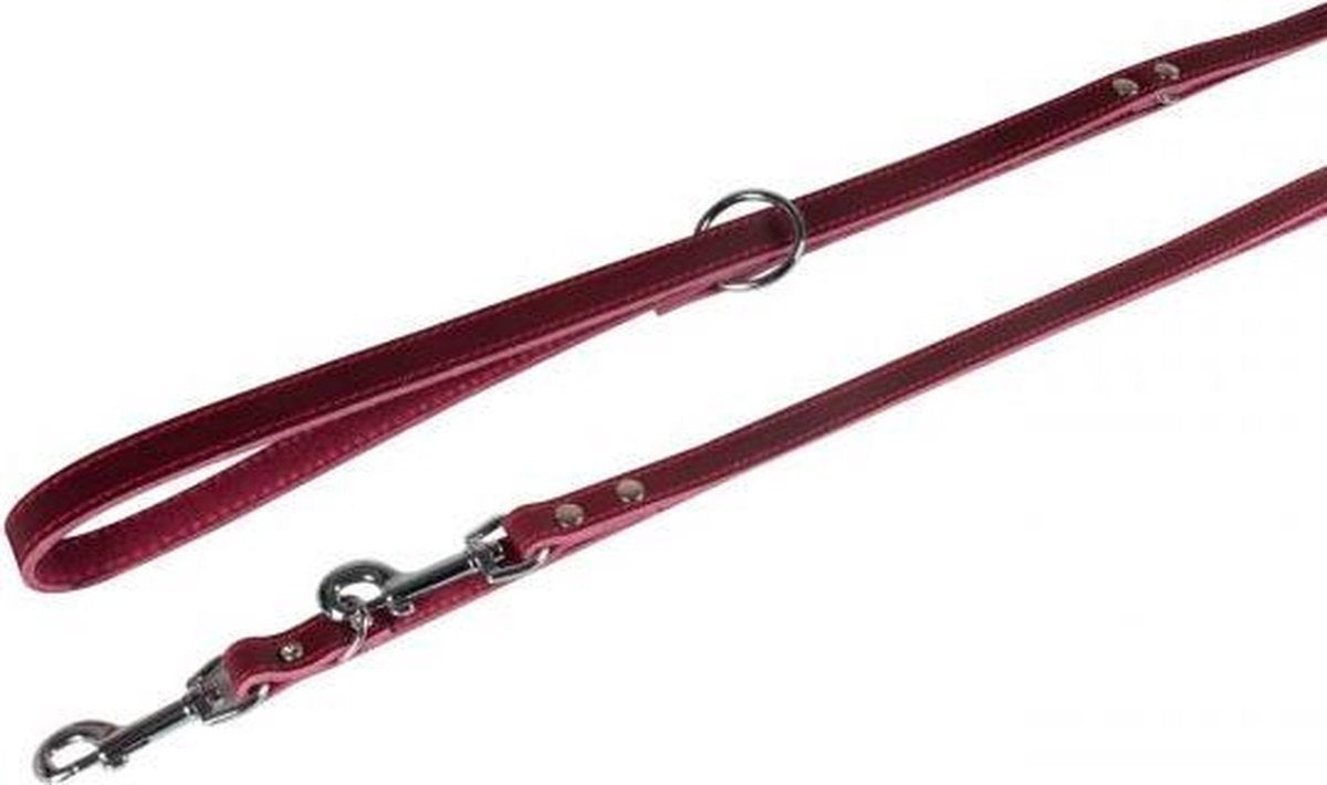 Trainingleash bowtie 200cm 18mm bordeaux