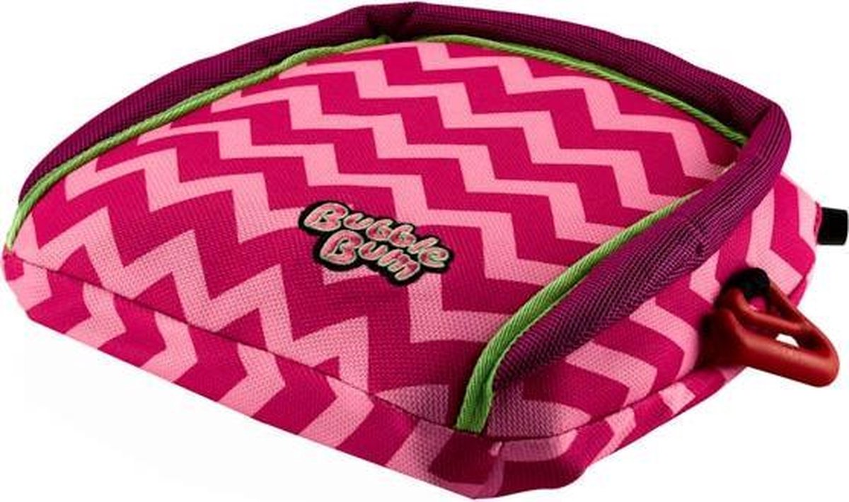 BubbleBum - Inflatable Child's Safety Booster Seat - Raspberry