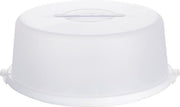 BASIC taartstolp-butler. 33 cm wit translucent