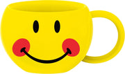 Zak!Designs Smiley 2.0 Mok - Keramiek - 300 ml - Red Cheeck - Geel