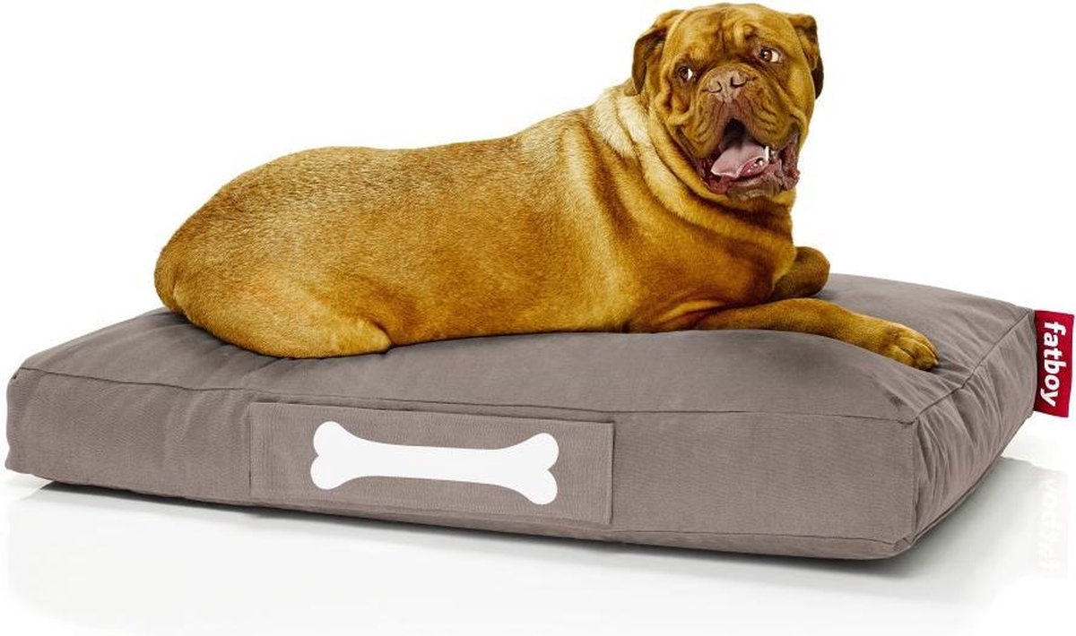 Fatboy Doggielounge Stonewashed Wasbare Hondenmand Large 120*80cm Taupe