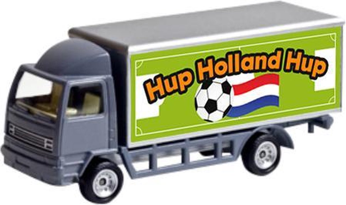 lkmn – model vrachtwagen met tekst – EK – kunststof - grijs