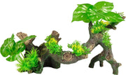 Aquarium decoratie Ariel stronk + plant - 47 x 15 x 30 cm