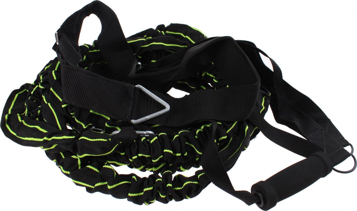 Sportec - Keeper Bungee-koord Nylon - Zwart