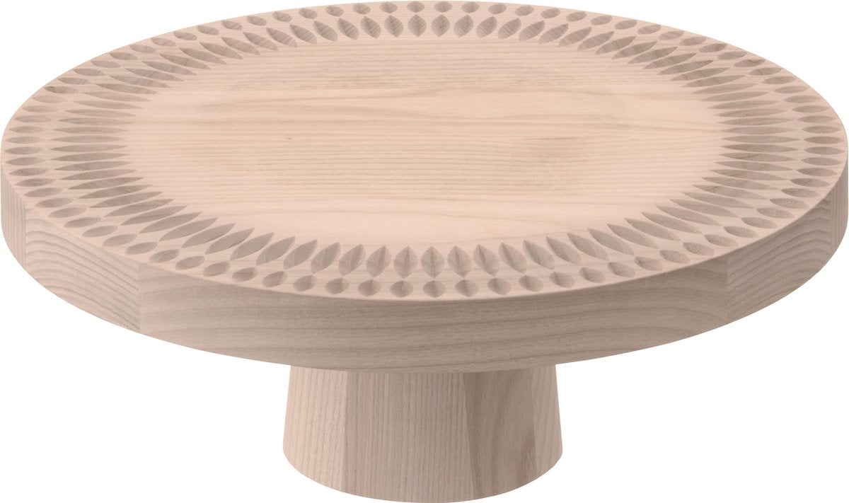 L.S.A. Tatra Serveer/Cake Standaard - Ashout/Glas - Ø 32 cm - Ash
