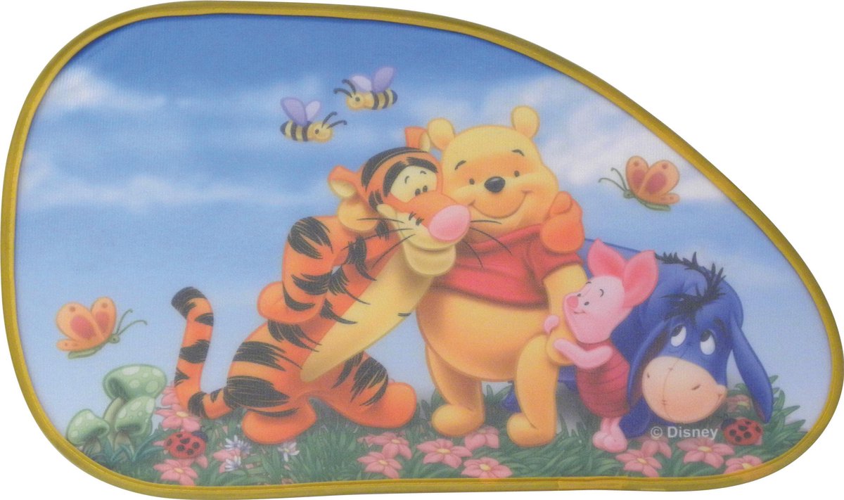 Disney Pooh - Zonnescherm 2 Stuks