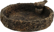 Countryfield Vogelbad Terra 20 Cm Keramiek Bruin
