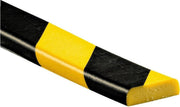 Stootrand vlakbeschermingsprofiel Type F lengte 1 m Geel