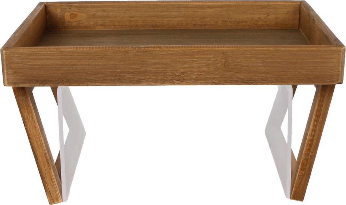 Dulaire Dienblad Armleuning Bank Hout Bruin 30x20