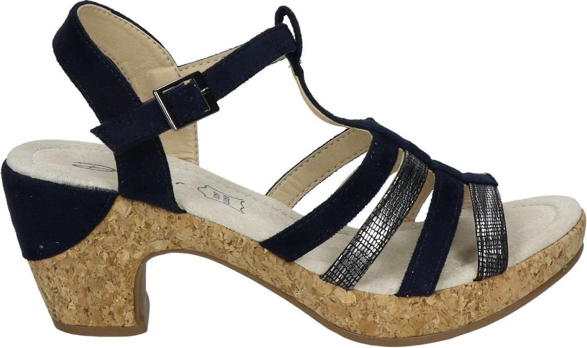 Dolcis dames sandaal - Blauw - Maat 37