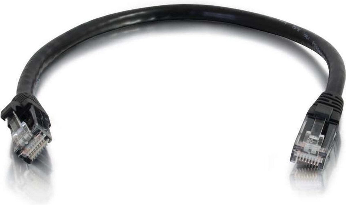 C2G 5m Cat6 Booted Unshielded (UTP) netwerkpatchkabel - zwart