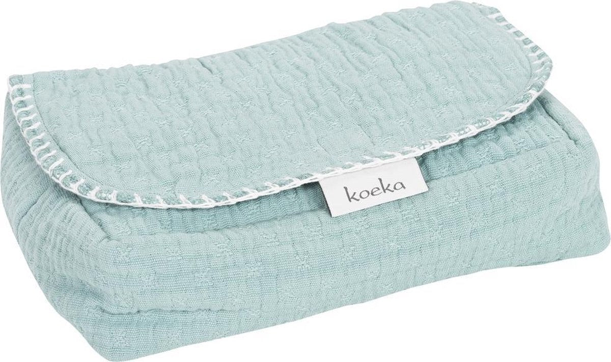 Koeka - Hoes voor babydoekjes Elba - Soft Mint