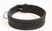Hondenhalsband extra breed zwart 70 cm