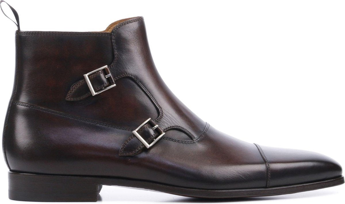 Magnanni Mannen Leer   / Laarzen / Herenschoenen 20119 led - Bruin - maat 41