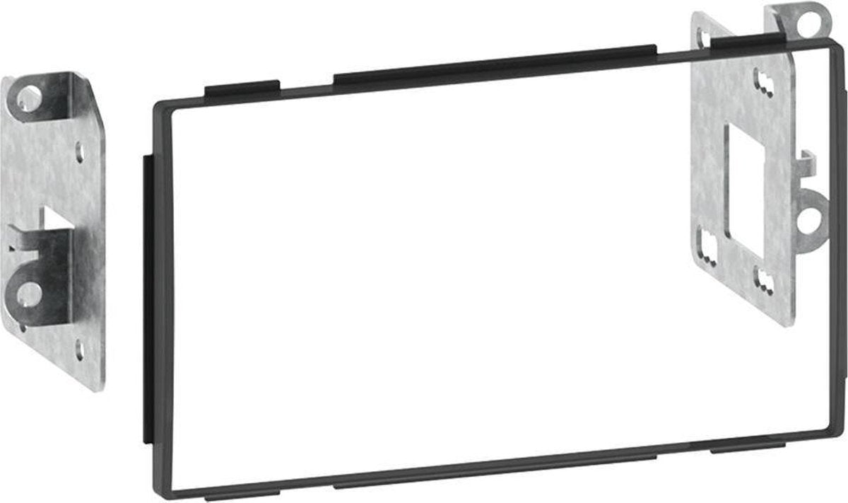 2-DIN frame ECO Nissan Qashqai 2007-2014 zwart