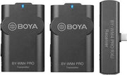 Boya - Microphone BY-WM4 Pro K6 Lavalier x2 Wireless USB-C