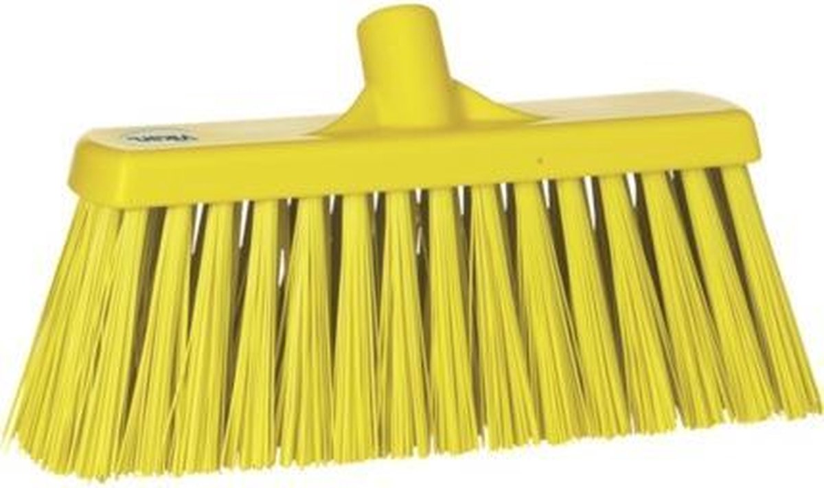 Vikan Hygiene 2915-6 bezem 30cm geel harde vezel
