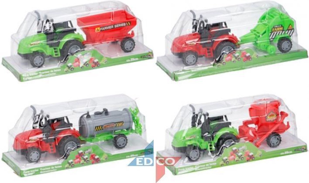 Tractor + Trailer 4ass Dsg Pl