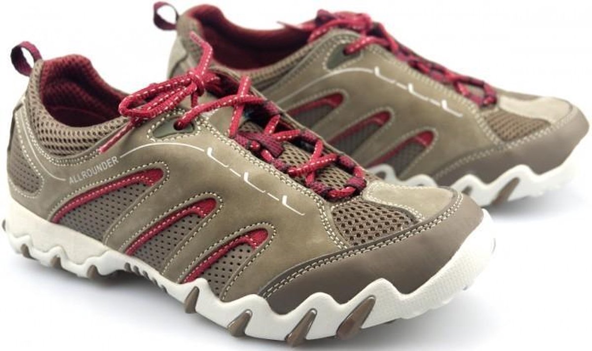Allrounder by Mephisto NALA Dames Outdoor Sneaker - taupe - maat 37