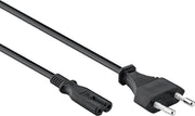 Voedingskabel - Igia Nero - 220V - C7 Female - 1.8 Meter - Zwart
