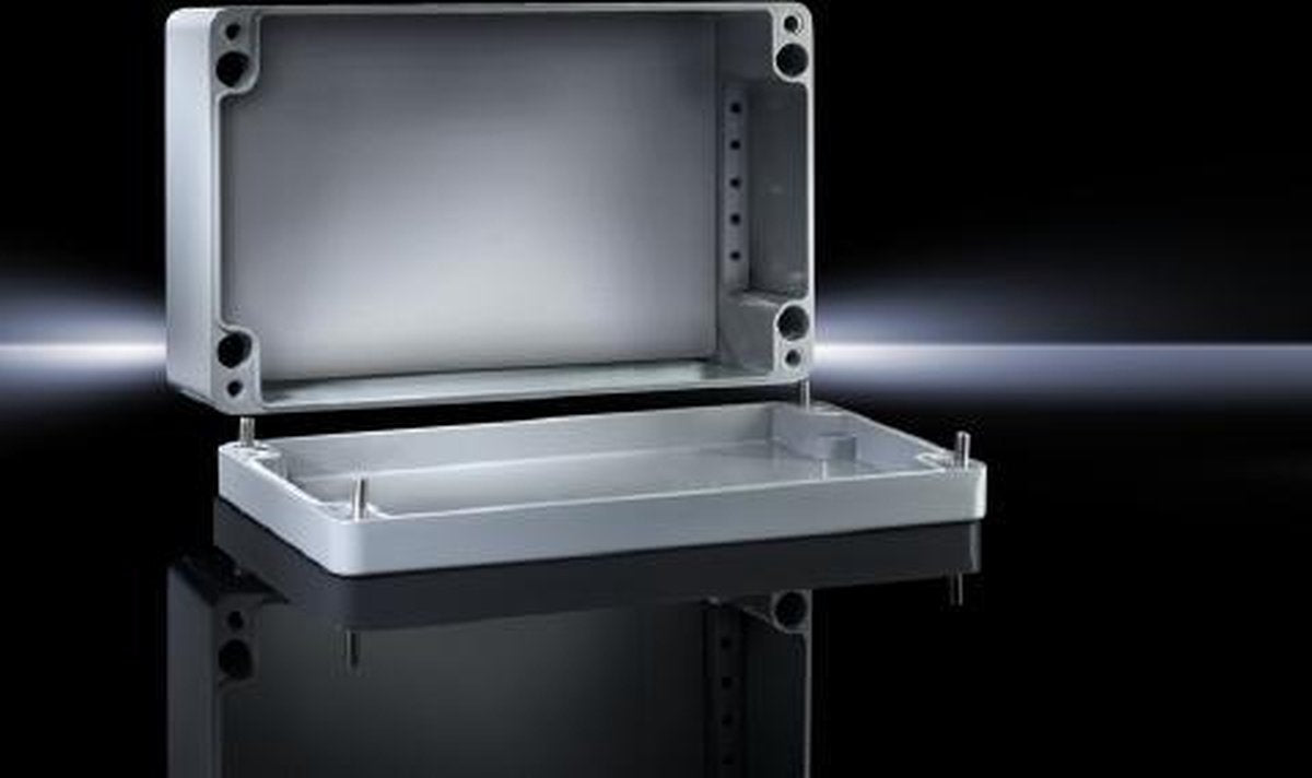 Rittal GA 9104210 9104.210 Universele behuizing 75 x 57 x 80 Aluminium Grijs (RAL 7001) 1 stuk(s)