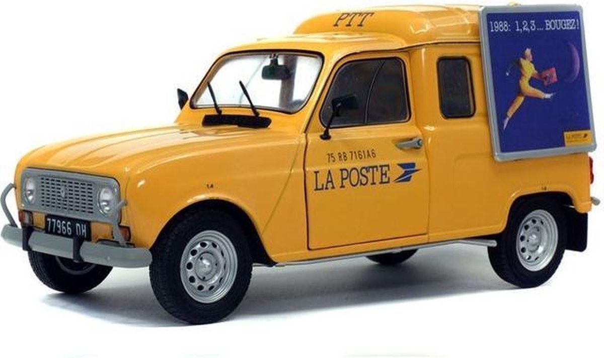 Renault 4LF4 La Poste 1988 - 1:18 - Solido