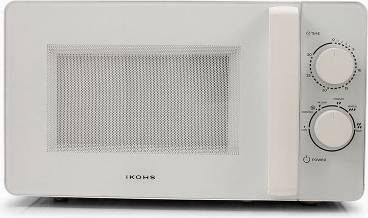 IKOHS MW700 Retro Magnetron - 20L - Wit