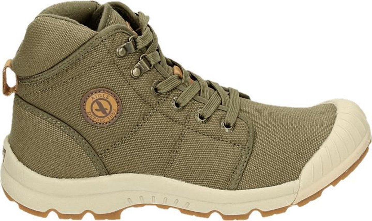 Aigle TENERE LIGHT - Volwassenen Heren wandelschoenenVrije tijd half-hoogWandelschoenen - Kleur: Groen - Maat: 46