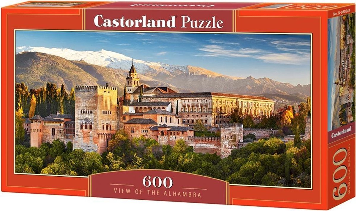 View of the Alhambra - 600 stukjes