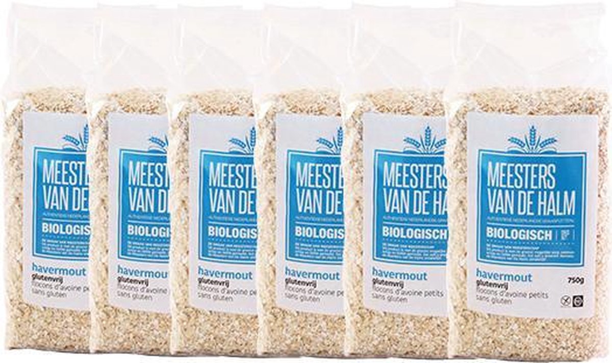 Glutenvrije Havermout – 5 x 750 gram