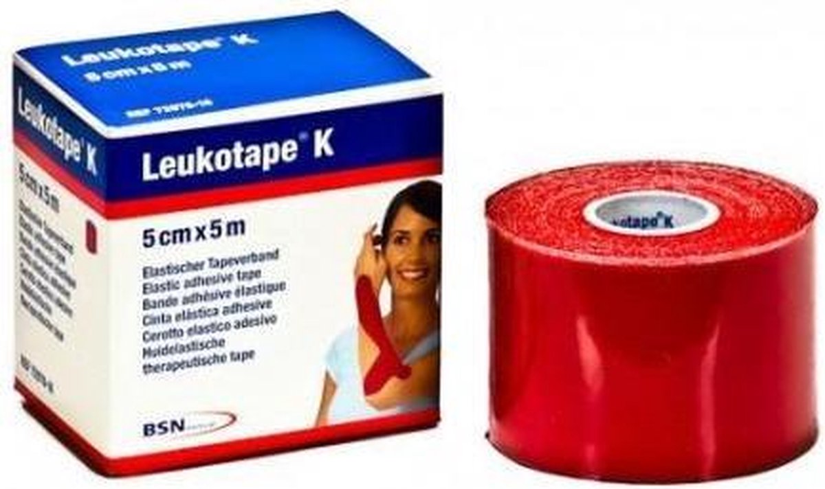 Leukotape K - Elastische Tape - 5 m x 5