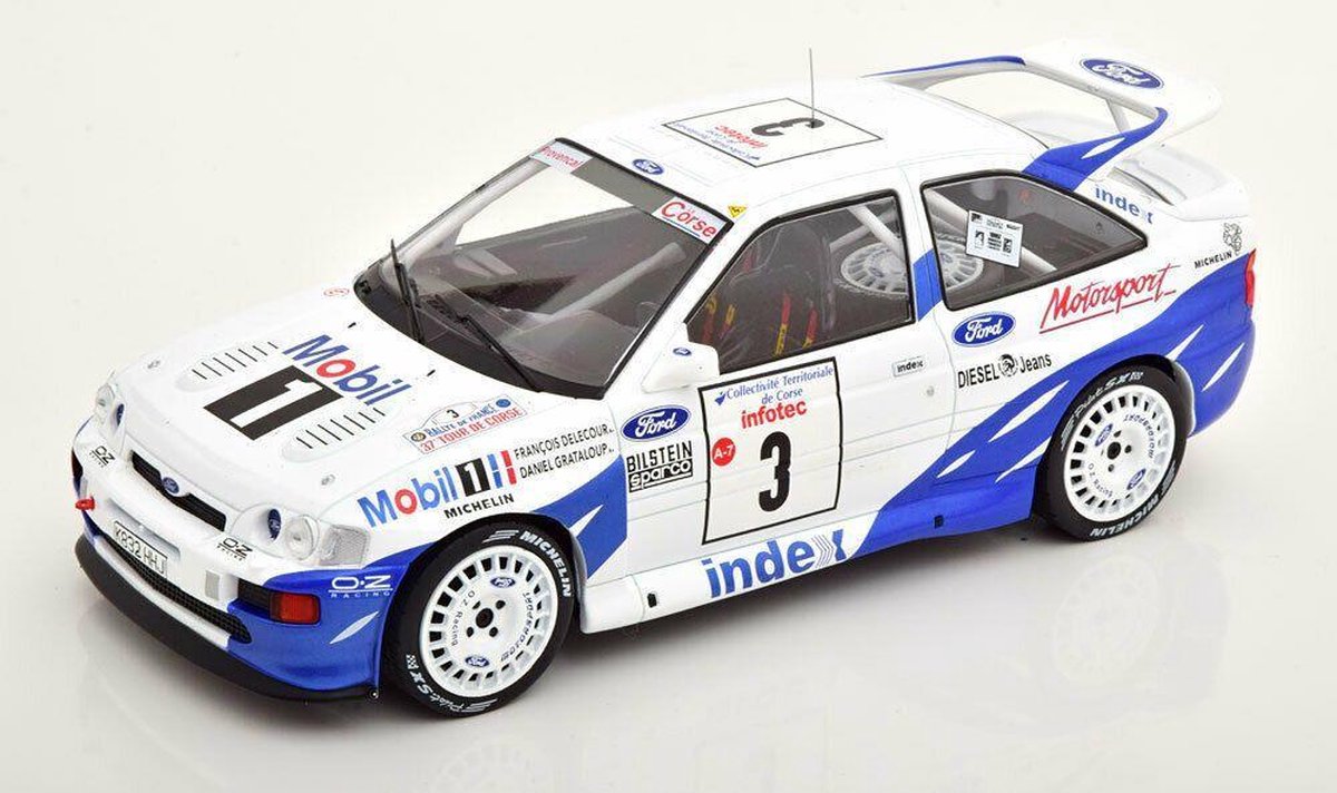 Ford Escort RS #3 Winner Rally Tour de Corse 1993