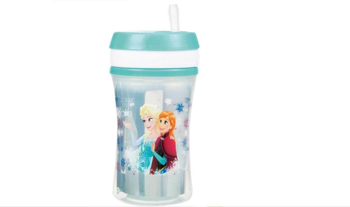 Tigex Frozen Drinkbeker 270ml met Uitneembaar Rietje en Lekvrij