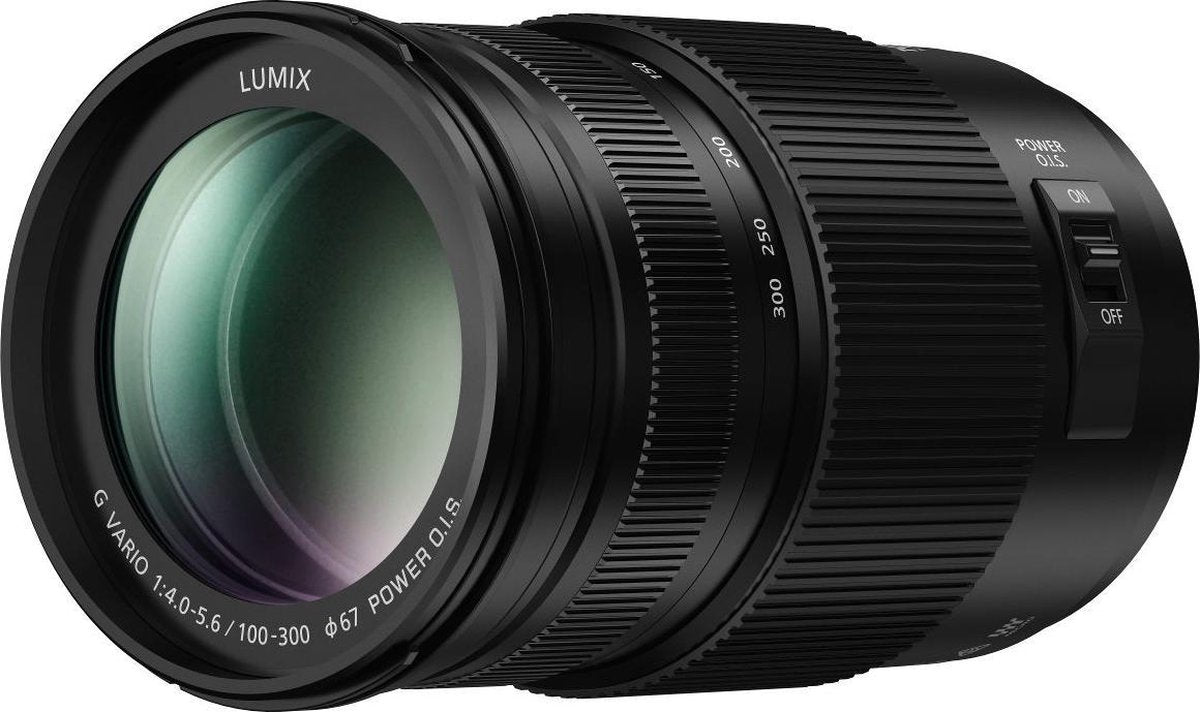 Panasonic Lumix G Vario 100-300mm f/4.0-5.6 II - Zwart