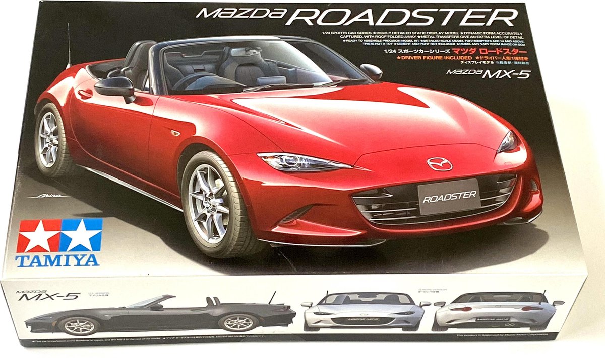 Mazda MX 5 ND -Tamiya 24342 modelbouw pakket 1:24