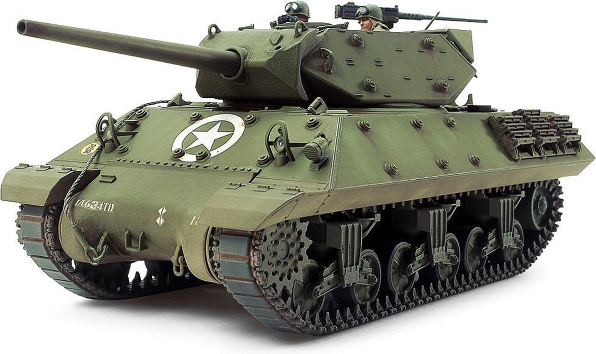 Tamiya US Tank Destroyer M10 Mid Prod  + Ammo by Mig lijm