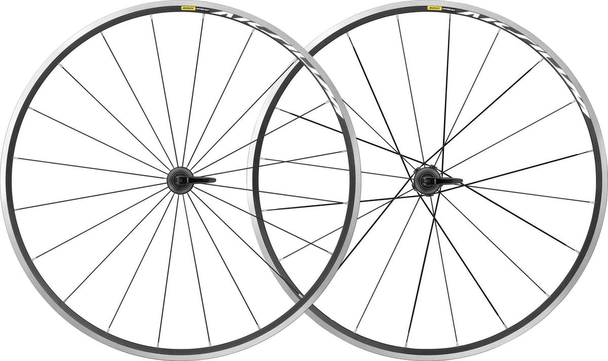 Mavic Aksium Racefiets Remvelg Wielset - Shimano Body