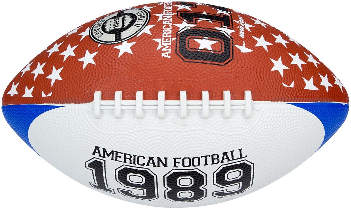New Port American Football - Large - Bruin/Kobalt/Wit