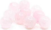 Edelsteen Losse Kralen Rozenkwarts – 10 stuks (6 mm)