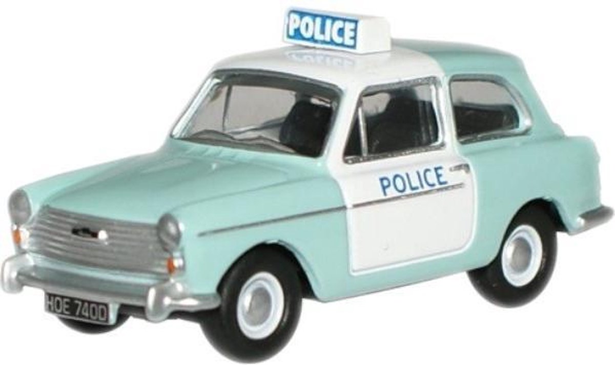 OXFORD AUSTIN A40 MKII POLICE PANDA 1961 schaalmodel 1:76